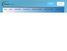 Tablet Screenshot of pinnacleimagingcenter.com